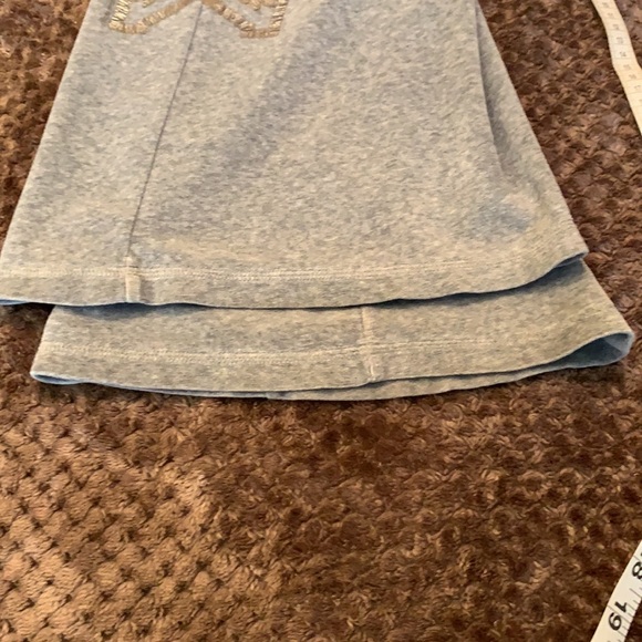 VS PINK velour wide leg sweat pants. - Picture 9 of 11